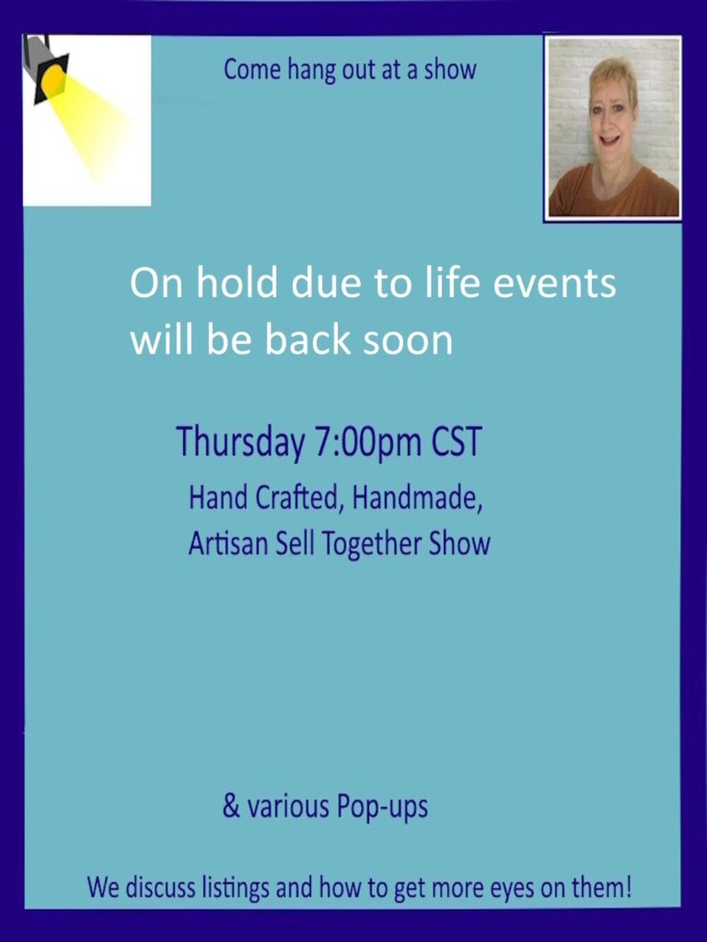 Like This Listing To Be Notified When I Go Live